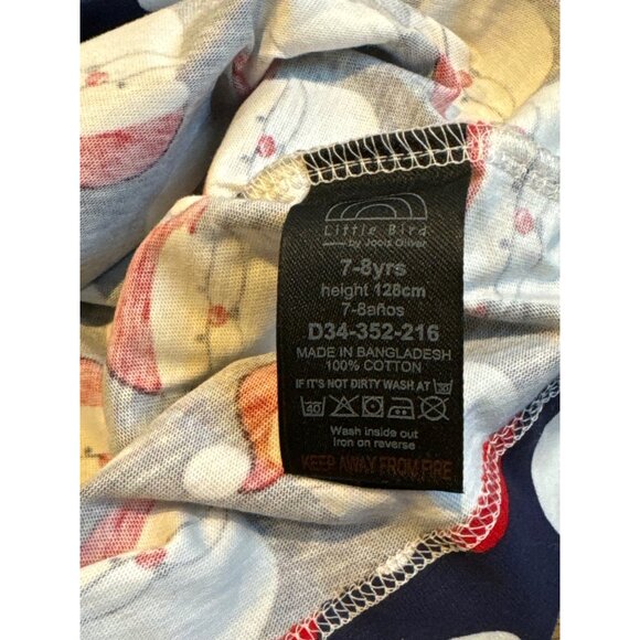 NWT Little Bird by Jools Oliver Super Santa Tee 7/8 - Picture 4 of 5